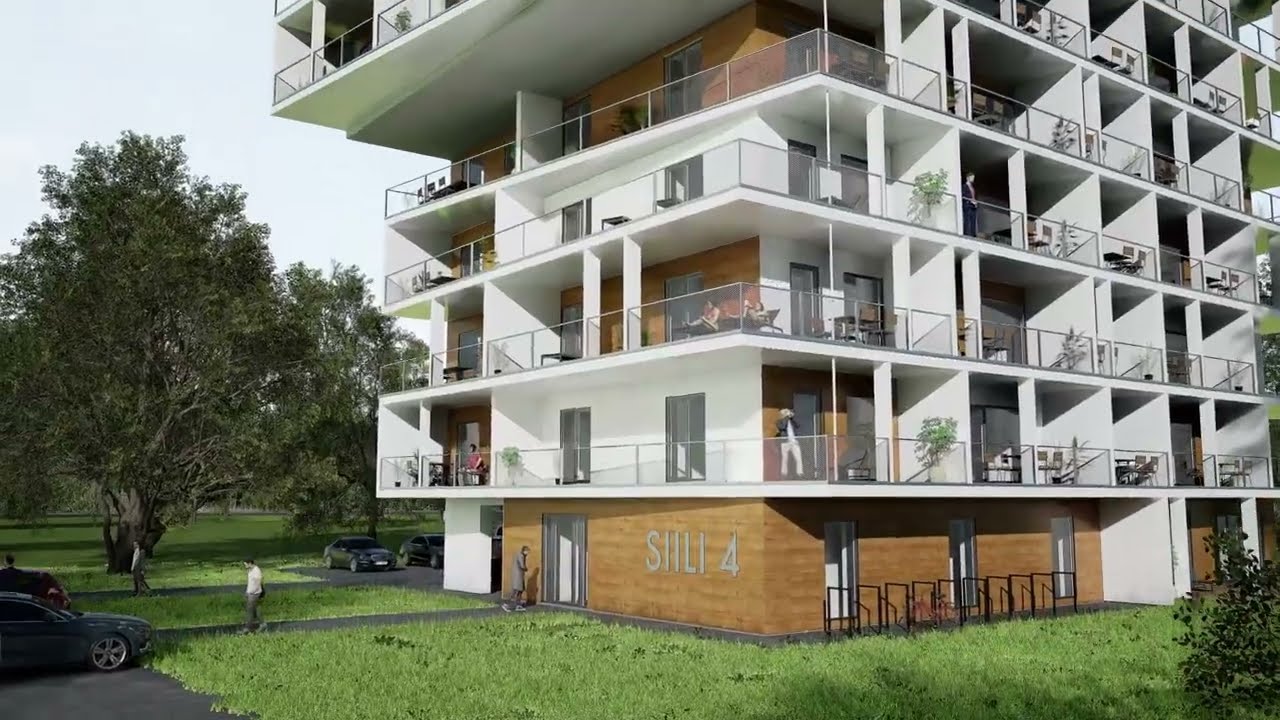 3D modelleerimine - Emajõe residentsid