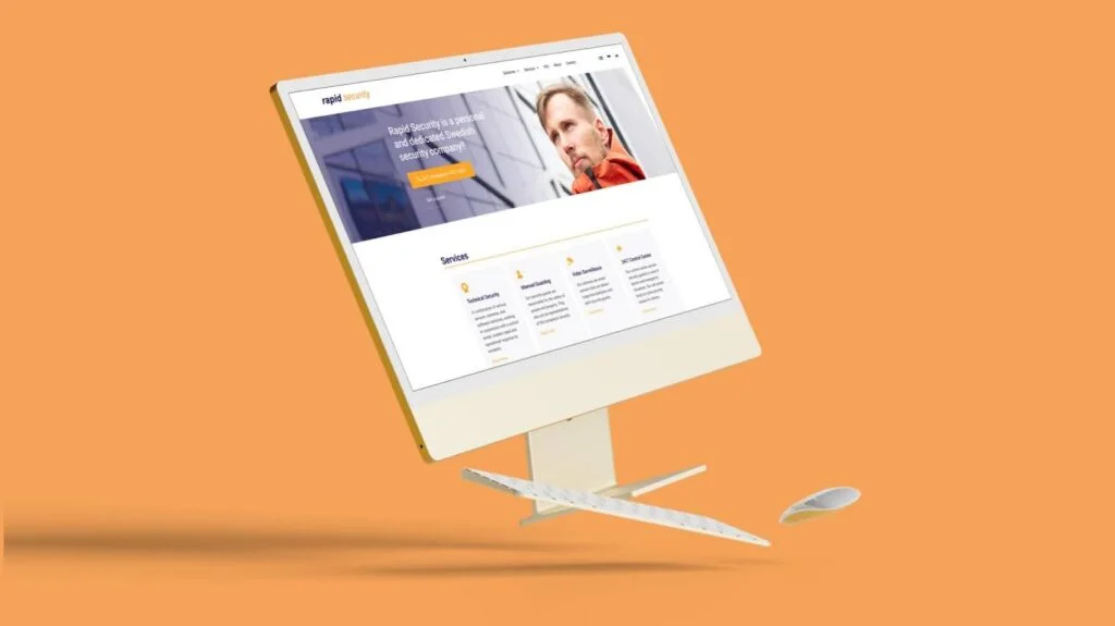rapidsecurity-juhtumiuuring monitoris avatud veebileht VDisain